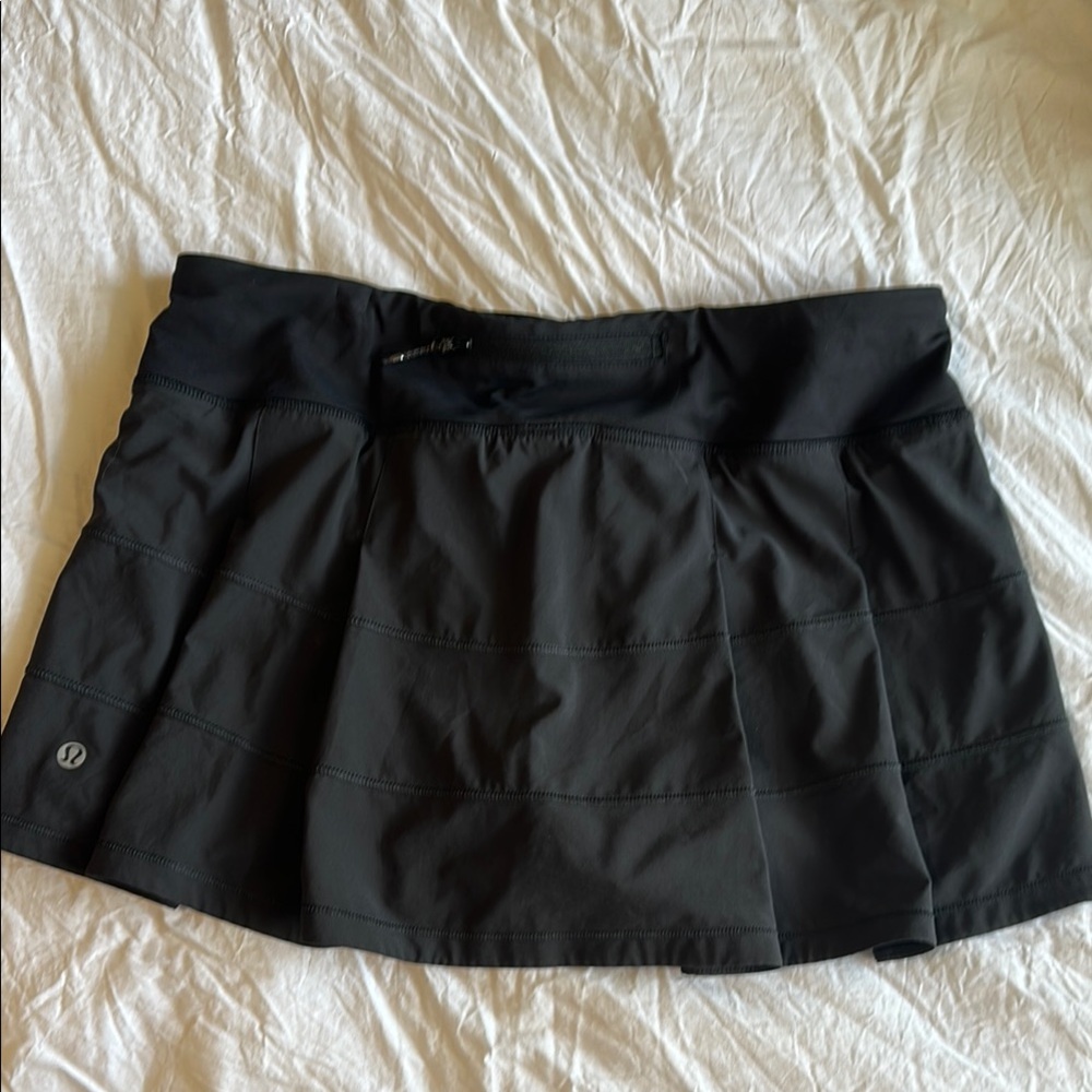 Stylish Black Mini Skirt by lululemon athletica